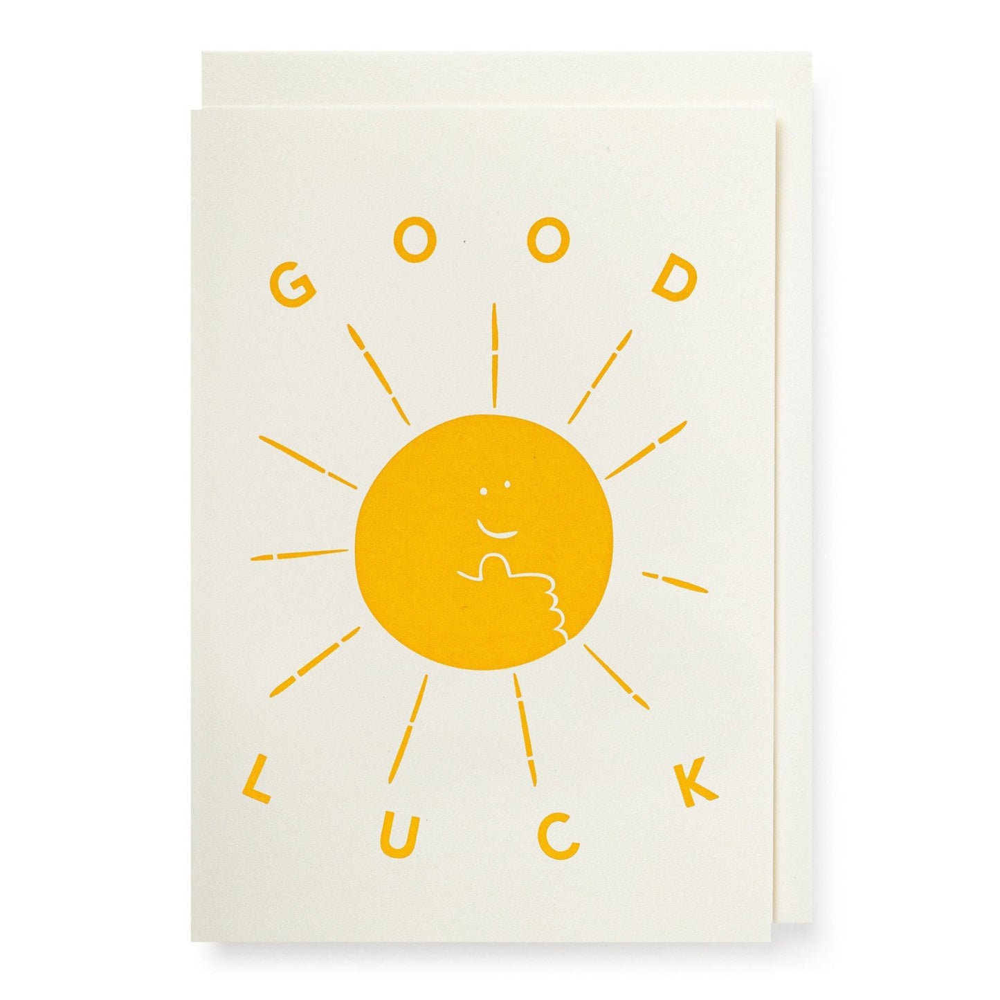 Good Luck Sun Card - THE BRISTOL ARTISAN