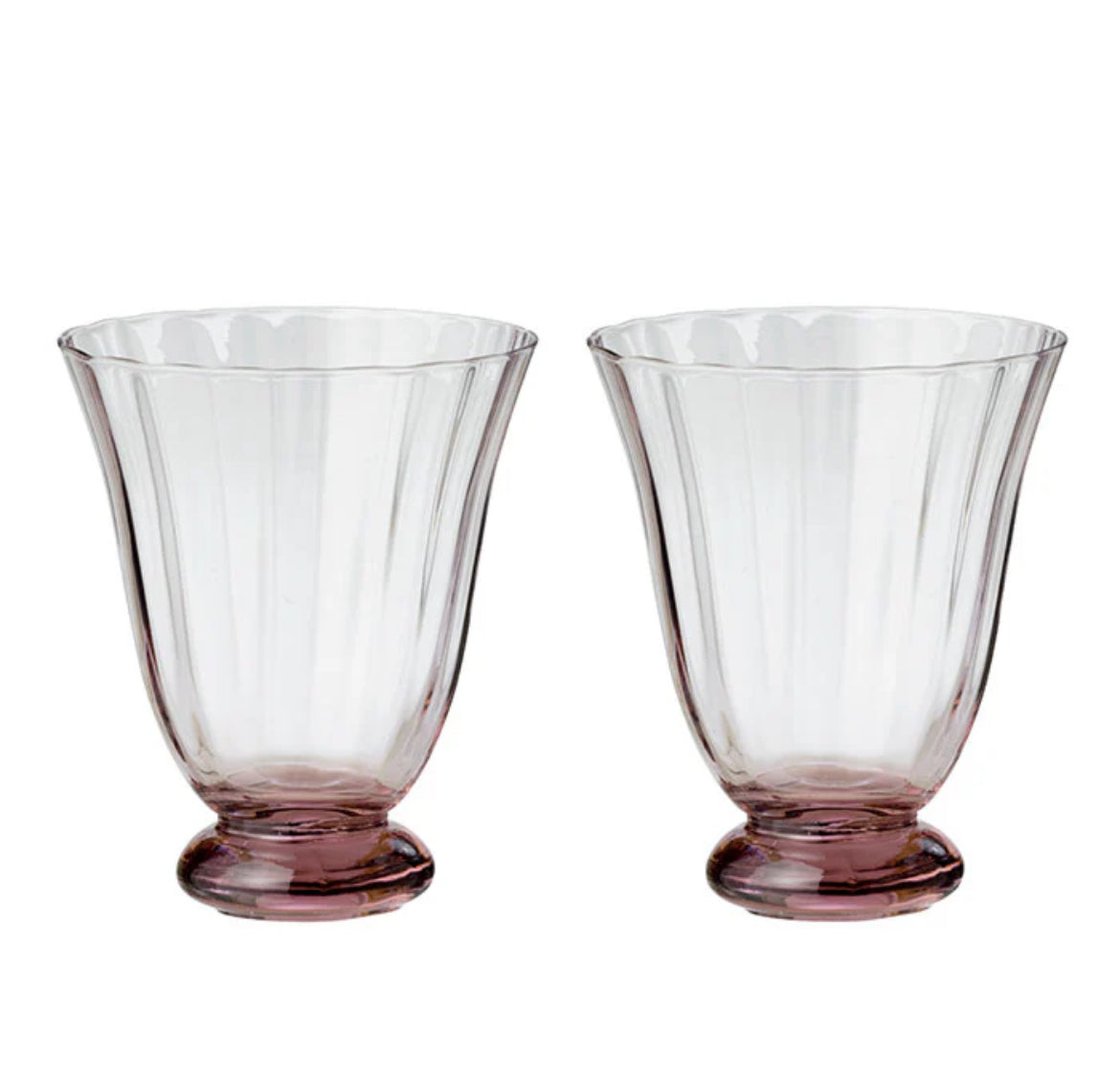 Drinking Glass, Pink - THE BRISTOL ARTISAN