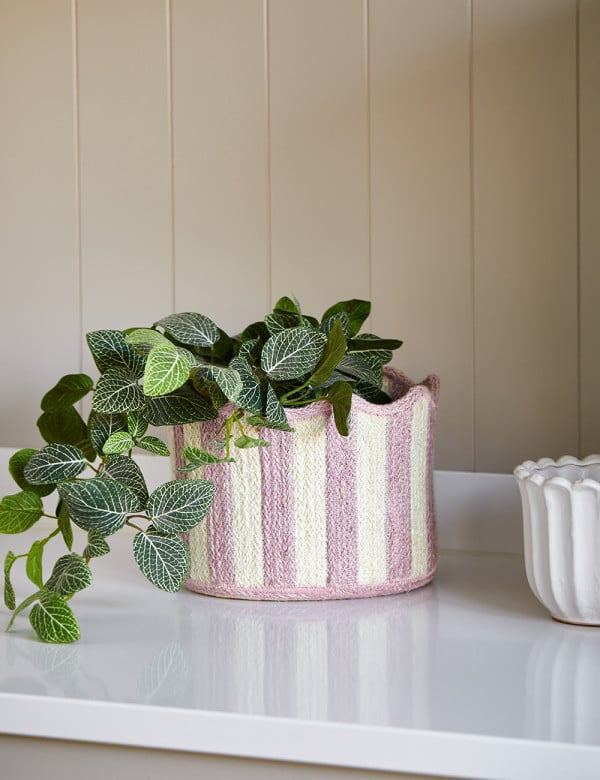 Tulip Basket - Flamingo - THE BRISTOL ARTISAN
