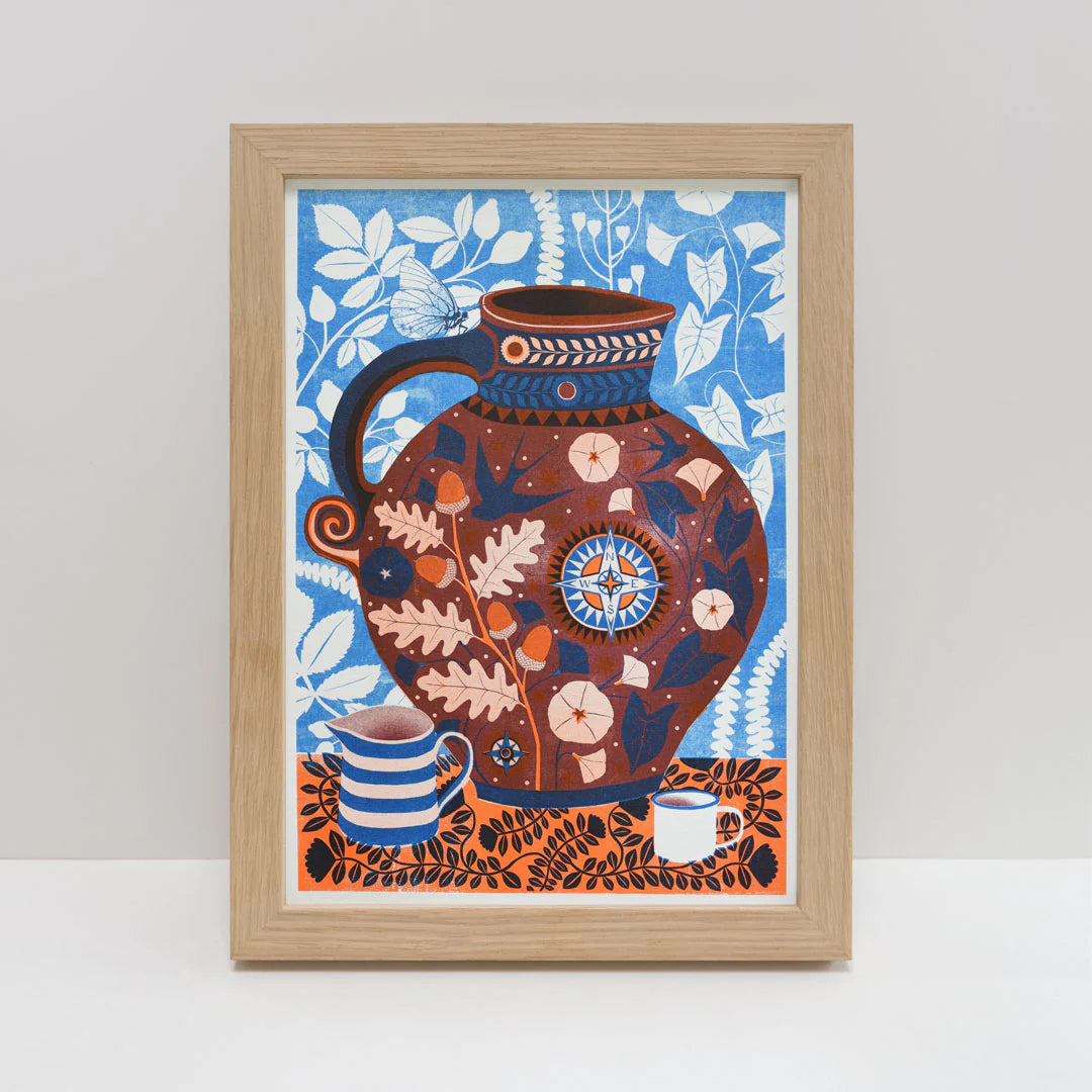 Cider Jug A3 Print - THE BRISTOL ARTISAN