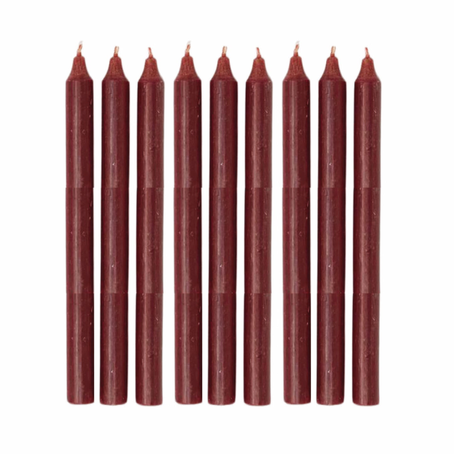 Dinner Candle - Bordeaux - THE BRISTOL ARTISAN