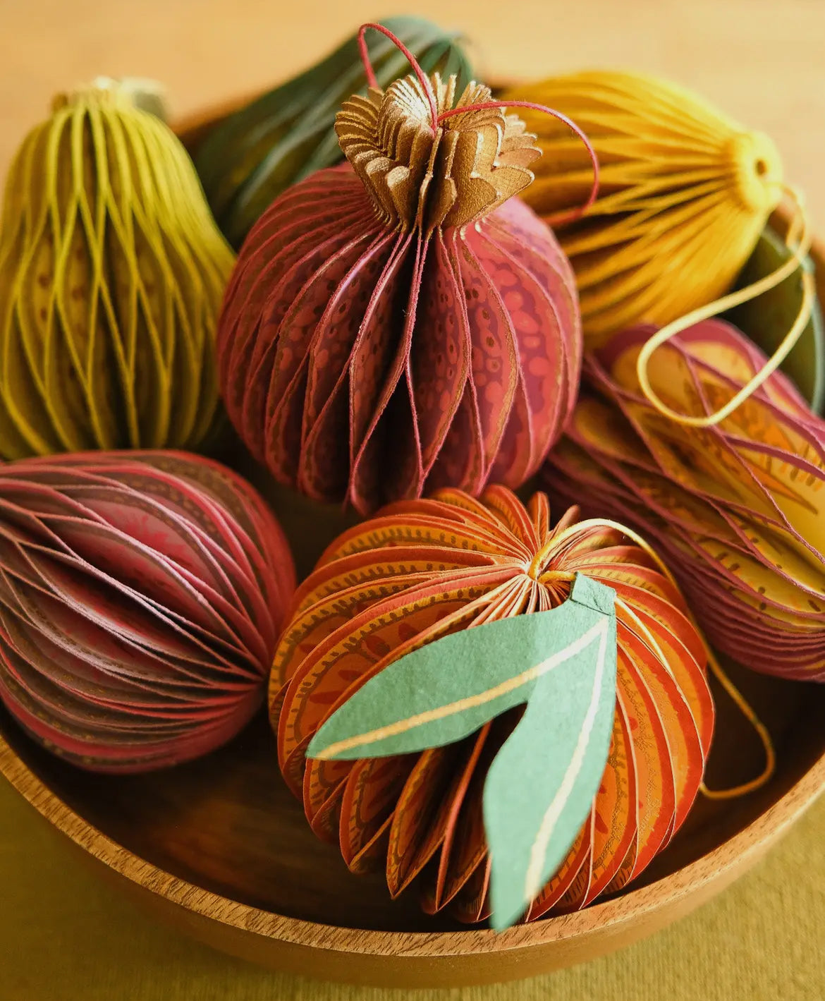 Pomegranate Honeycomb Bauble Decoration - THE BRISTOL ARTISAN