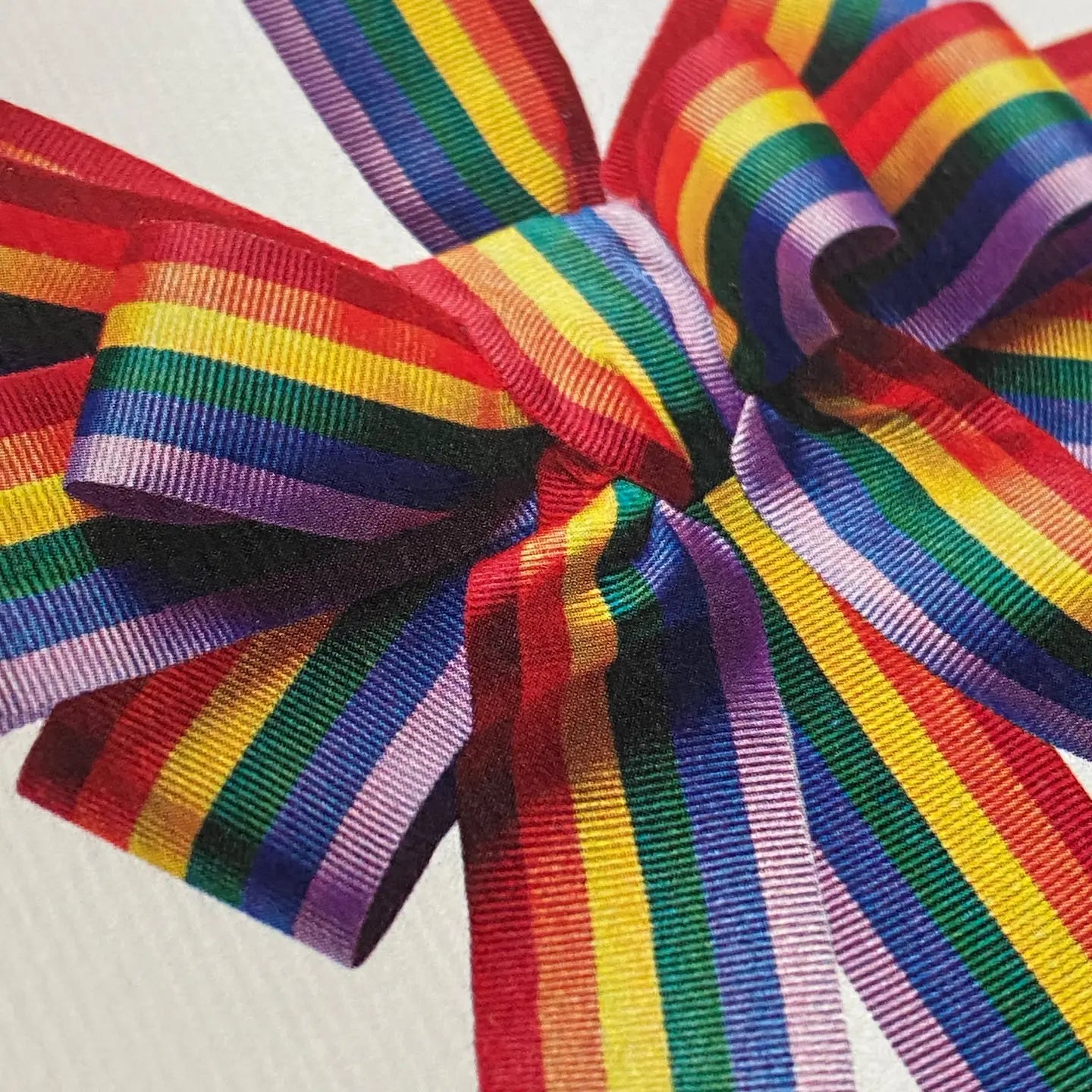 Rainbow Bow Greeting Card - THE BRISTOL ARTISAN