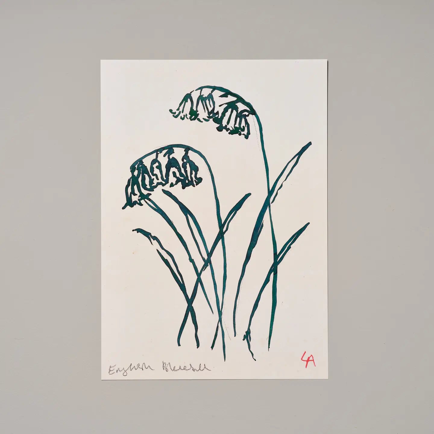 English Bluebell Print - THE BRISTOL ARTISAN