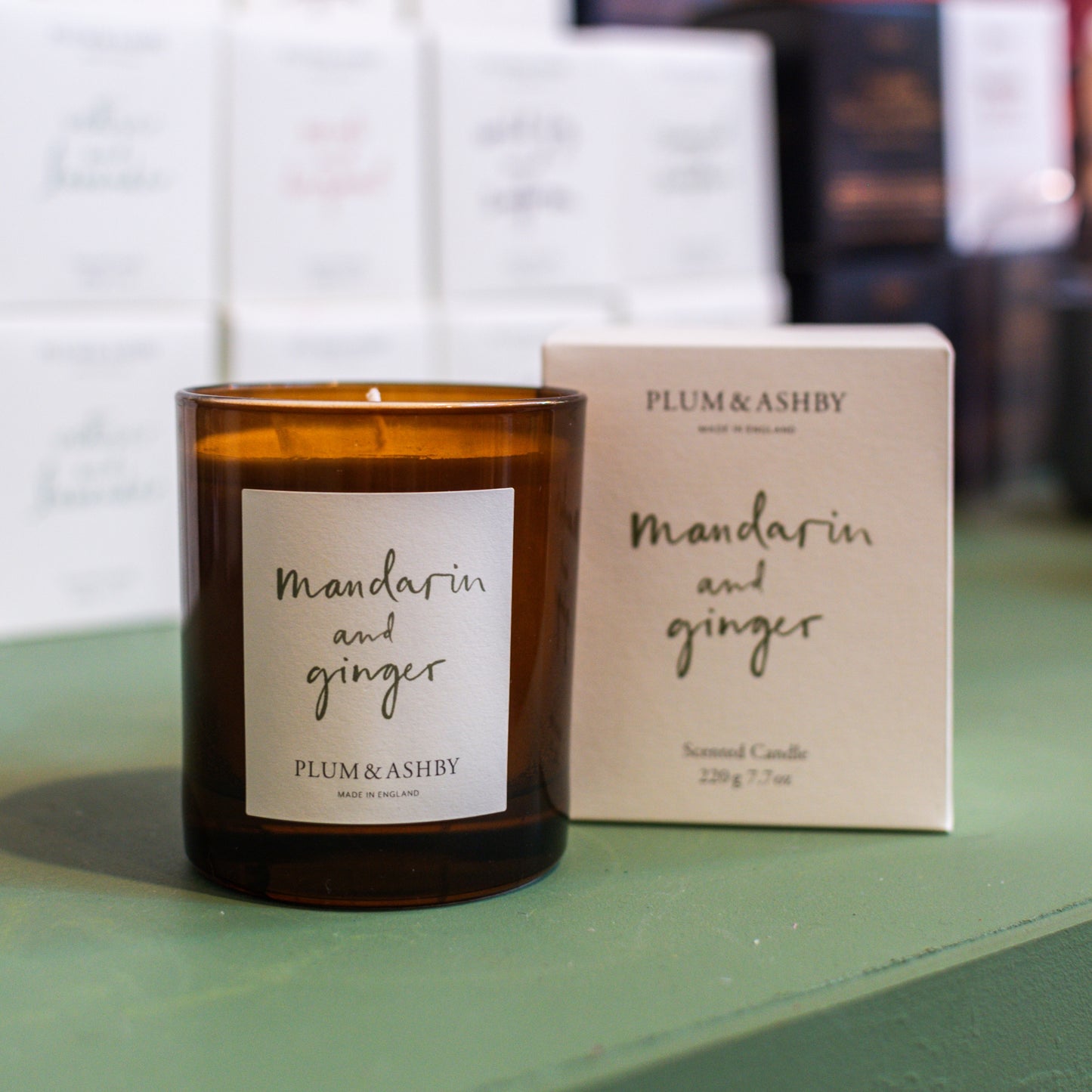 Mandarin and Ginger Candle - THE BRISTOL ARTISAN