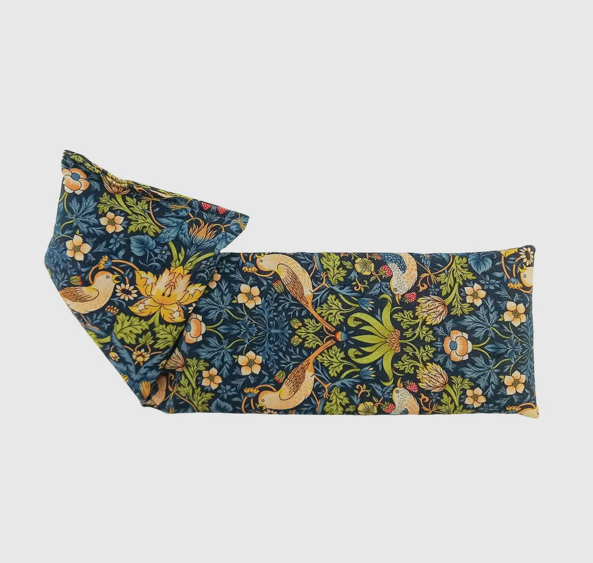 Lavender Therapy Pillow - William Morris Strawberry Thief Navy - THE BRISTOL ARTISAN