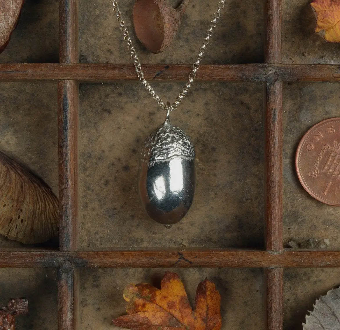 Acorn Necklace - THE BRISTOL ARTISAN