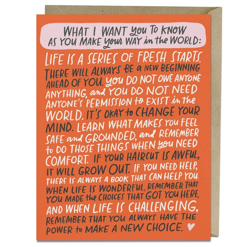 Make Your Way Card - THE BRISTOL ARTISAN