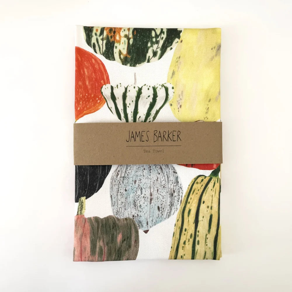 Pumpkin and Squash Tea Towel - THE BRISTOL ARTISAN