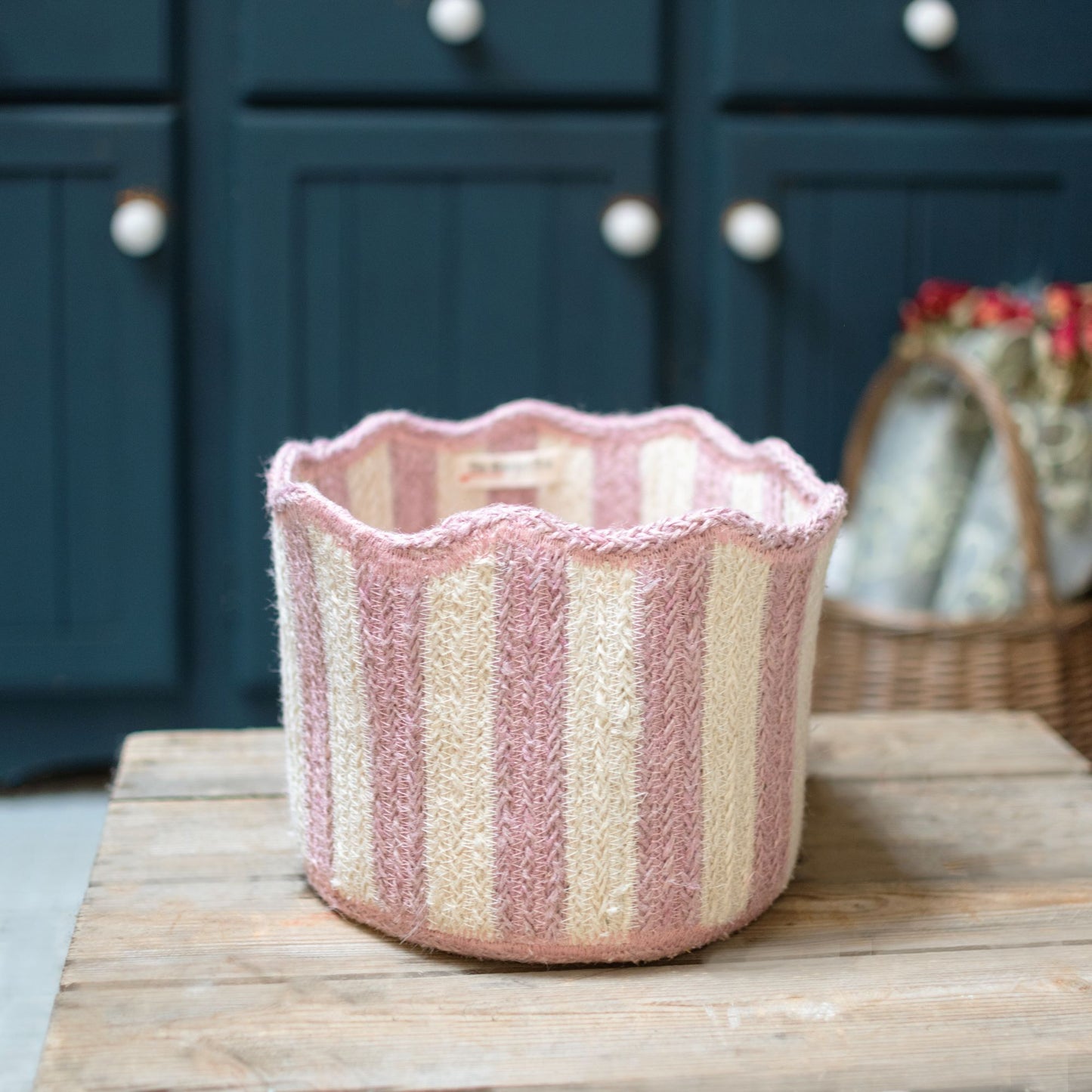 Tulip Basket - Flamingo - THE BRISTOL ARTISAN