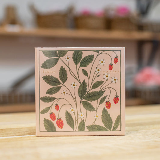 Strawberry Luxury Matches - THE BRISTOL ARTISAN