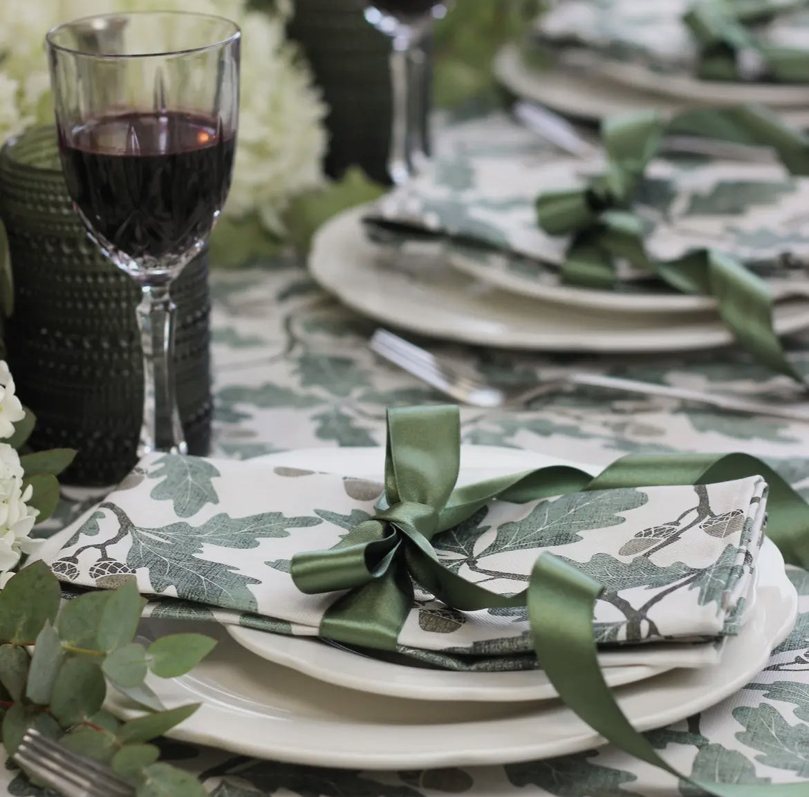 English Oak Tablecloth - THE BRISTOL ARTISAN