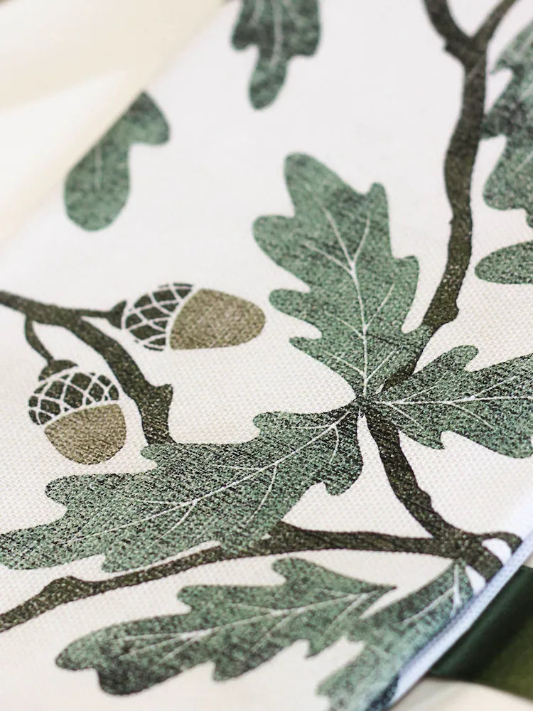 English Oak Tablecloth - THE BRISTOL ARTISAN