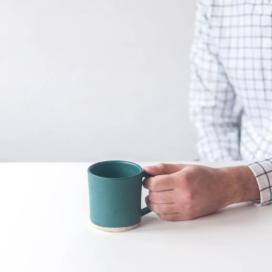 Nori Green & Speckled Mug - THE BRISTOL ARTISAN