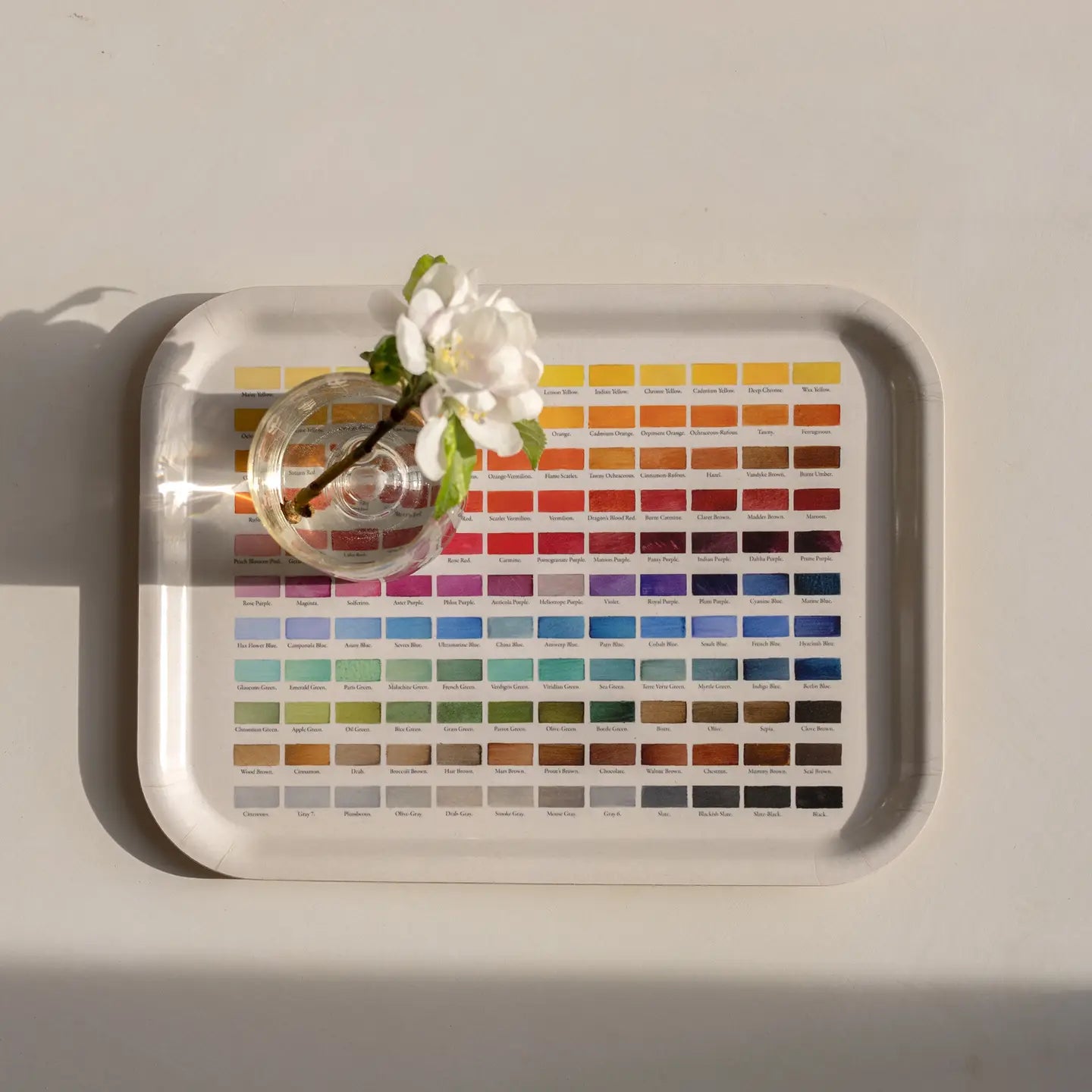 Birchwood Tray - Nomenclature of Colours - THE BRISTOL ARTISAN