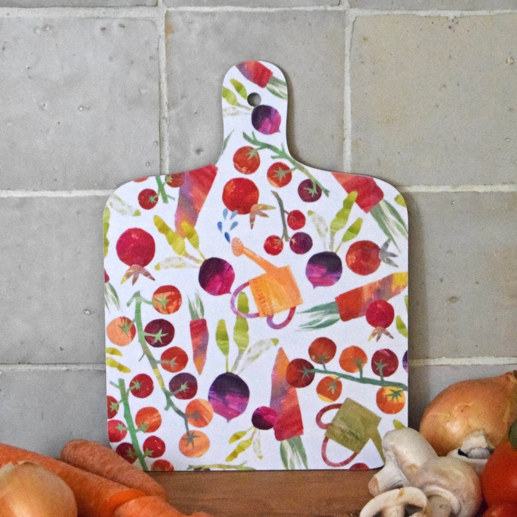 Busy Vegetable Mini Chopping Board - THE BRISTOL ARTISAN