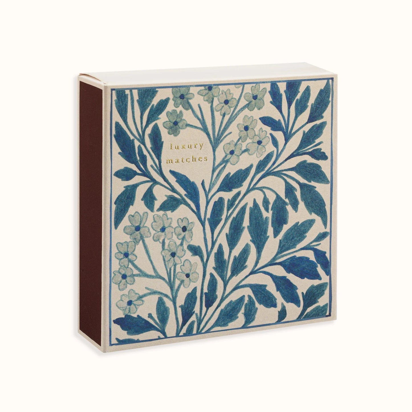 Blue Flora Luxury Matches - THE BRISTOL ARTISAN