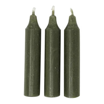 Bundle of five candles - Forrest Green - THE BRISTOL ARTISAN