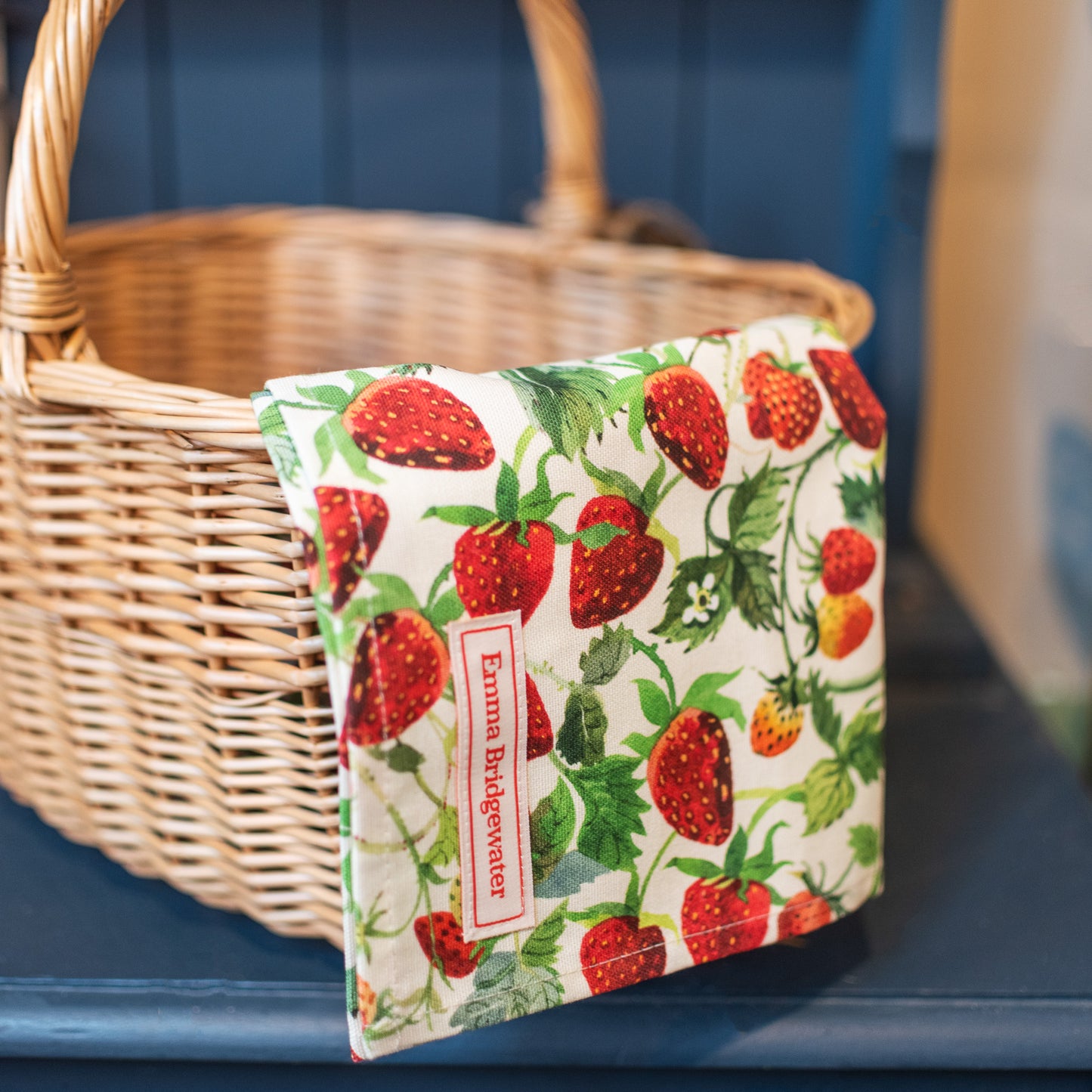 Strawberries Tea Towel - THE BRISTOL ARTISAN