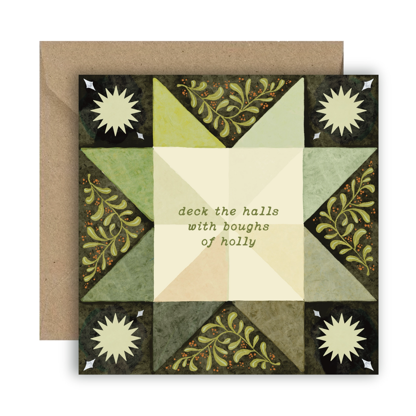 Deck the Halls Christmas Card - THE BRISTOL ARTISAN