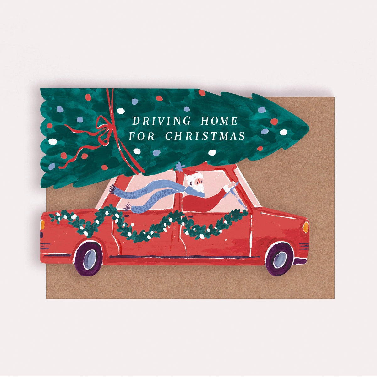 Driving Home For Christmas Card - THE BRISTOL ARTISAN