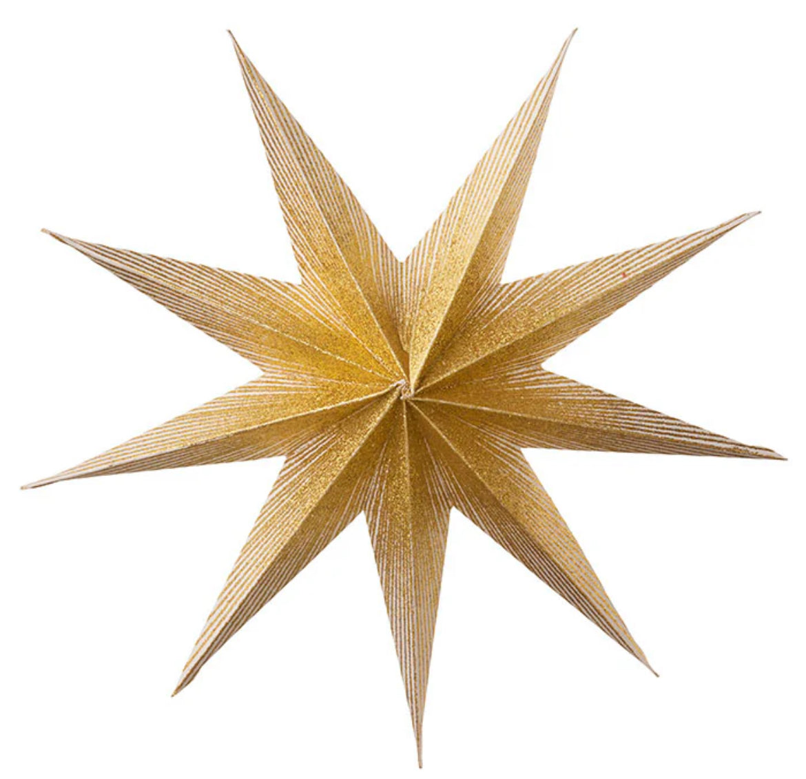 Paper Star Gold 25cm - THE BRISTOL ARTISAN