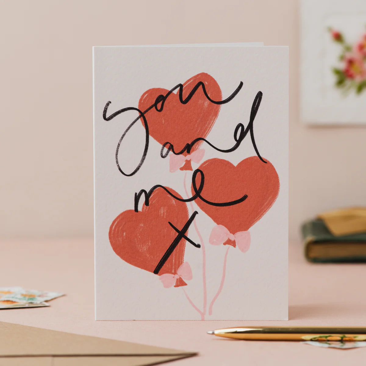 You And Me X Balloon Card - THE BRISTOL ARTISAN