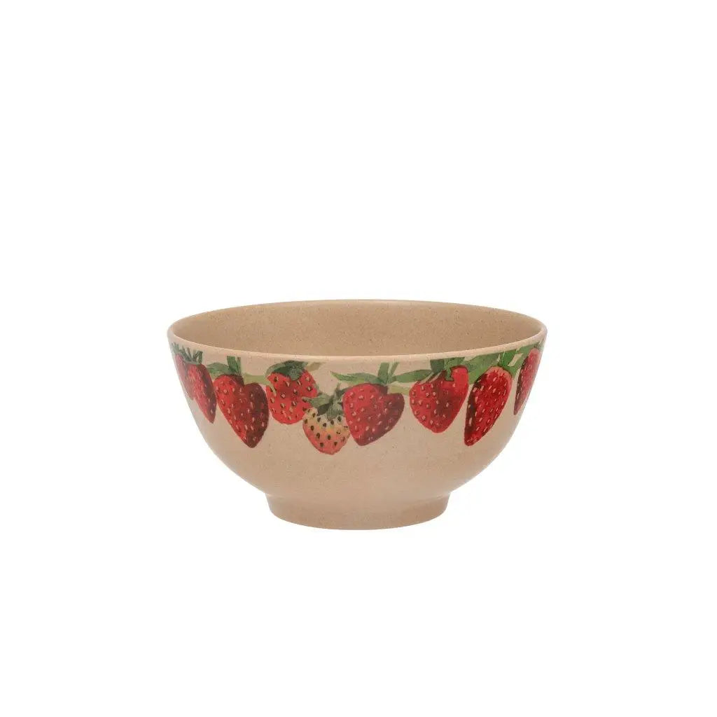 Emma Bridgewater - Strawberries Rice Husk Bowl - THE BRISTOL ARTISAN