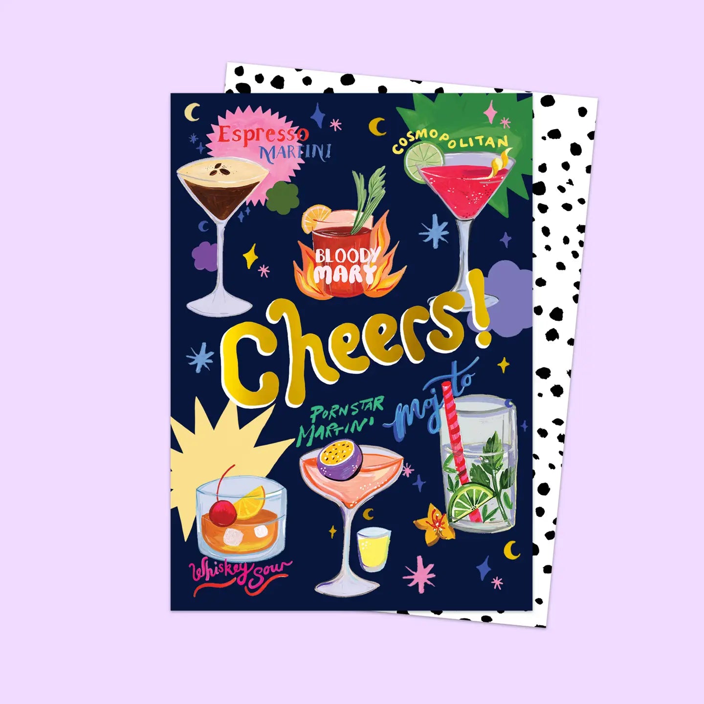Cocktail Cheers Card - THE BRISTOL ARTISAN