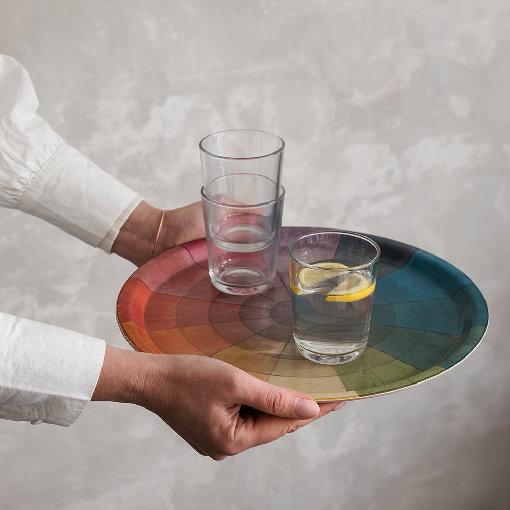 Birchwood Tray - Philipp Otto Runge Colour Wheel - THE BRISTOL ARTISAN