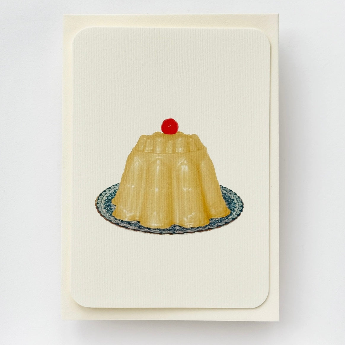 Custard Cream Blancmange Card - THE BRISTOL ARTISAN