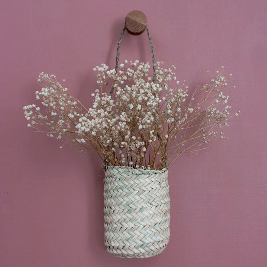 Mini Handwoven Hanging Pot - THE BRISTOL ARTISAN