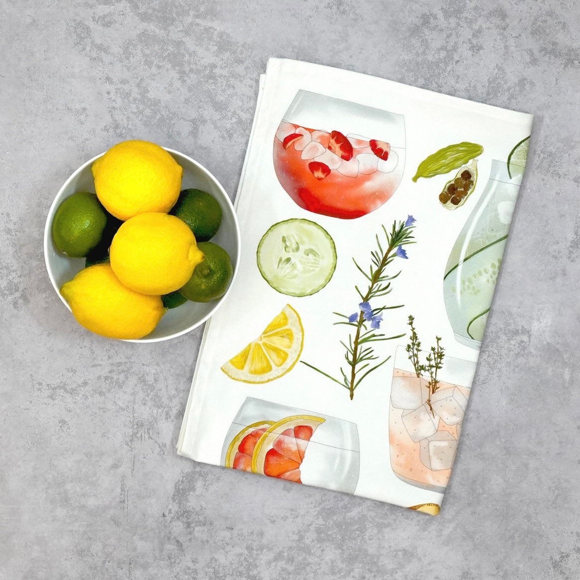 G&T Tea Towel - THE BRISTOL ARTISAN