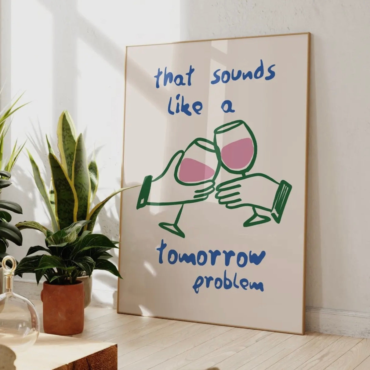 Tomorrow’s Problem A3 Print - THE BRISTOL ARTISAN