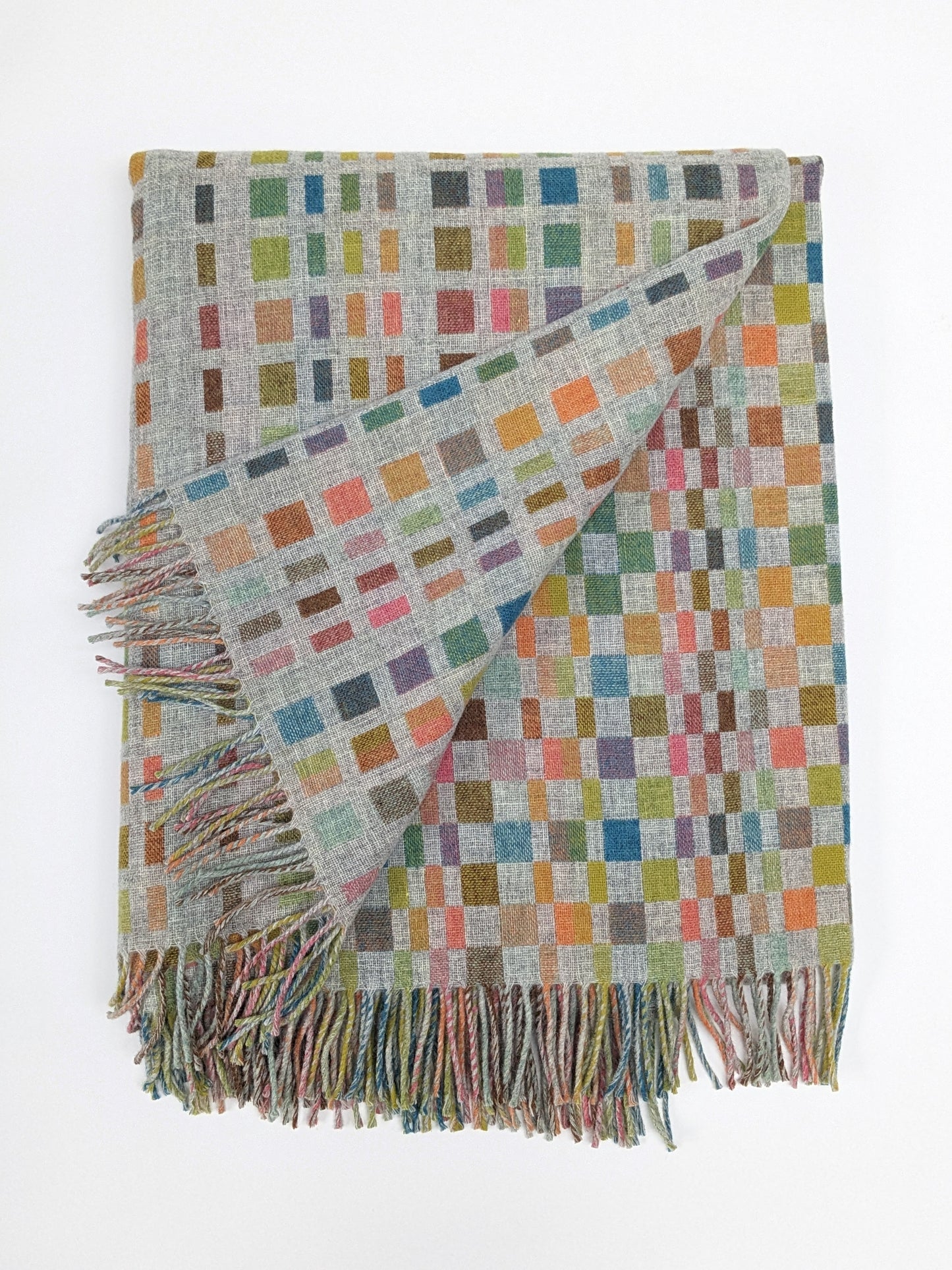 Morse Code LOVE Blanket by Holly Berry