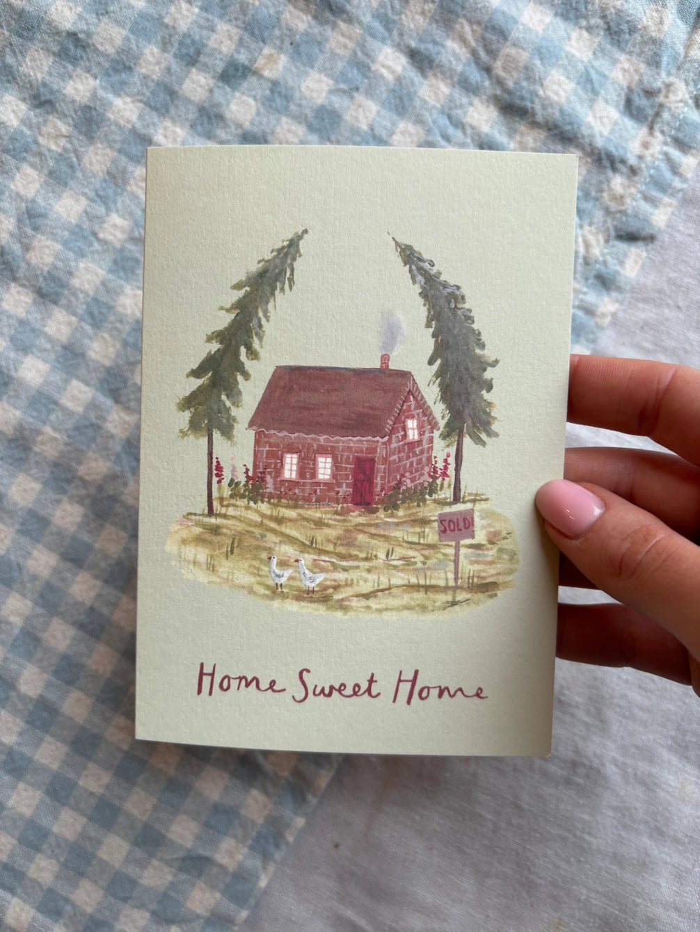 Home Sweet Home Card - THE BRISTOL ARTISAN