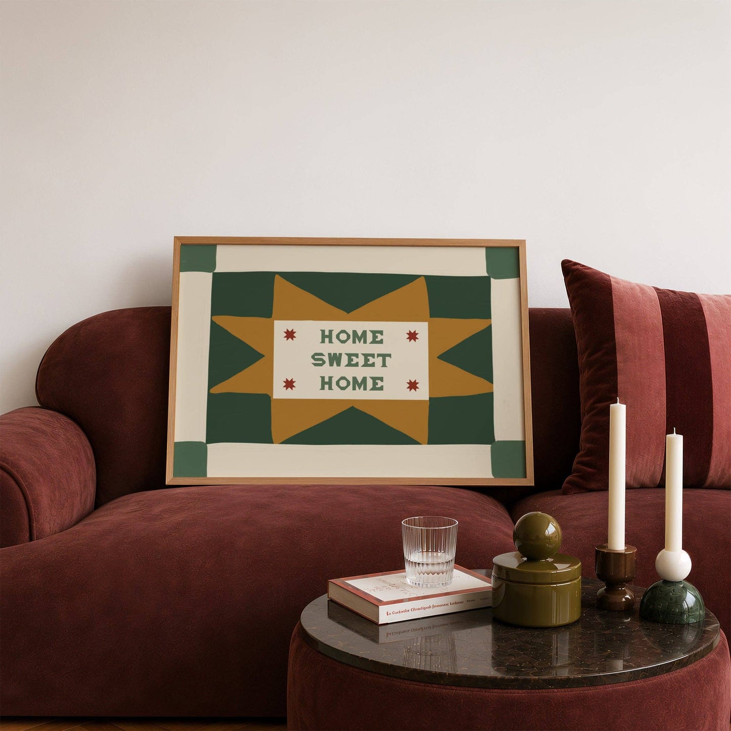 Home Sweet Home Patchwork Print - A3 - THE BRISTOL ARTISAN