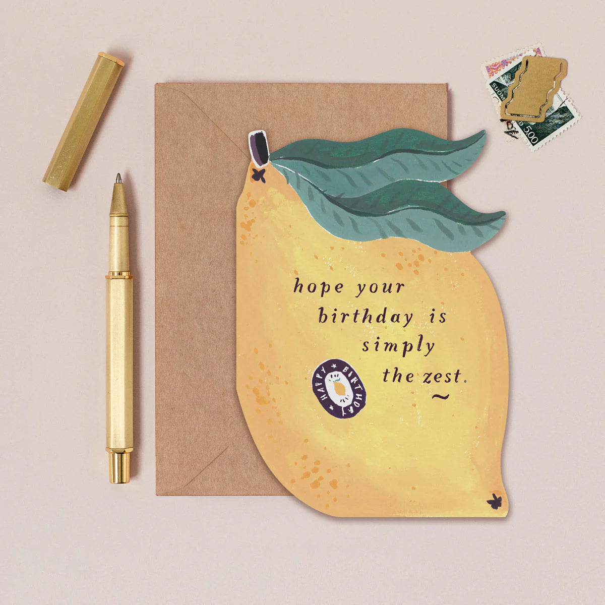 Lemon Birthday Card - THE BRISTOL ARTISAN