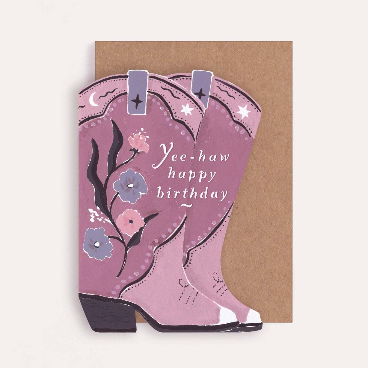Cowboy Boots Birthday Card - THE BRISTOL ARTISAN