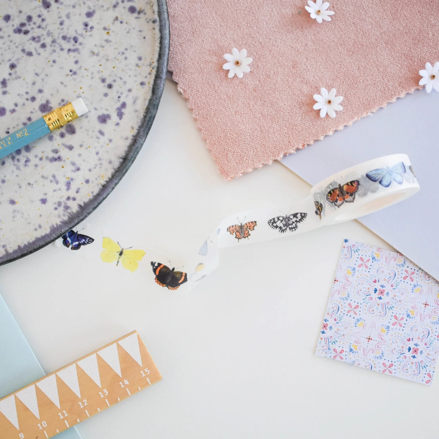 Washi Tape - British Butterflies - THE BRISTOL ARTISAN