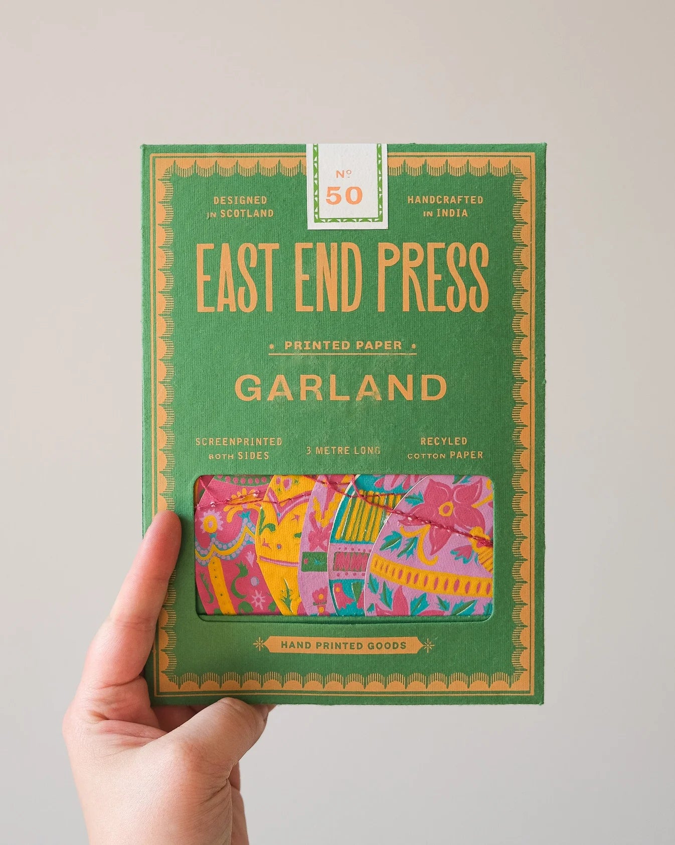 Easter Egg Sewn Garland - THE BRISTOL ARTISAN