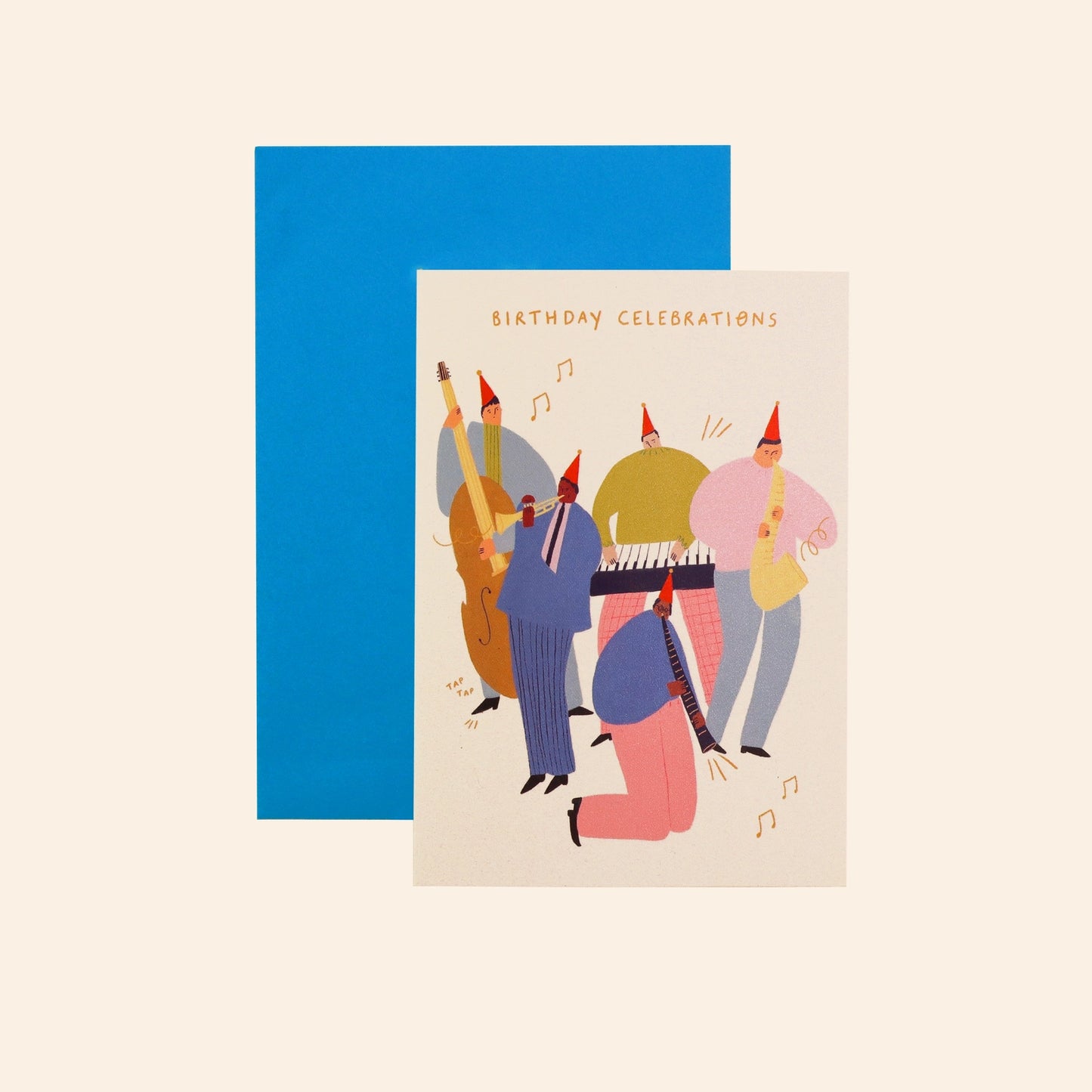 ‘Birthday Celebrations’ Jazz Card