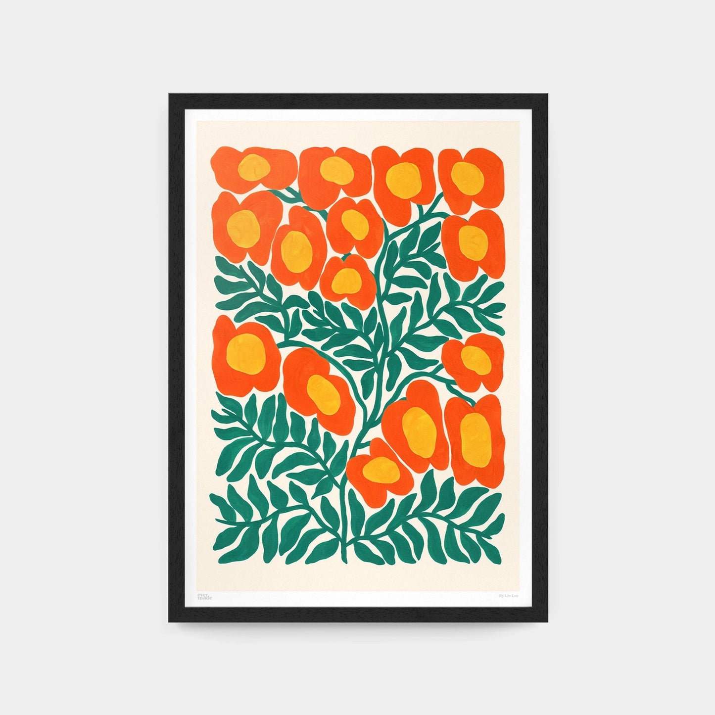Fluttering A3 Print - THE BRISTOL ARTISAN