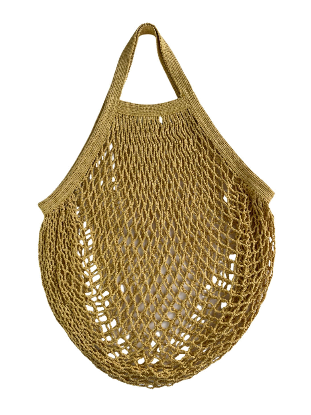 Ochre Short Handled String Bag - THE BRISTOL ARTISAN