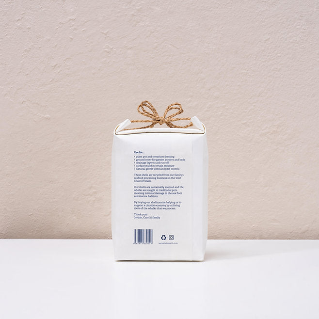 Crushed Whelk Shells - Mini bag (approx 1Kg)
