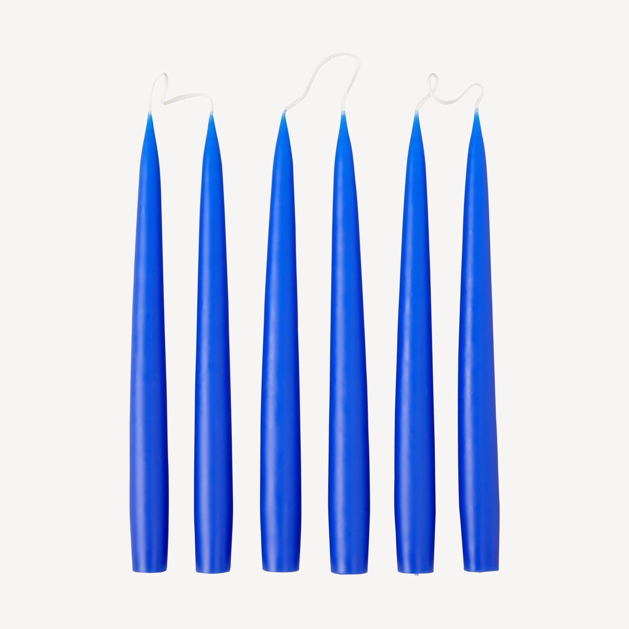 Cobalt Blue Taper Candles - Pair - THE BRISTOL ARTISAN