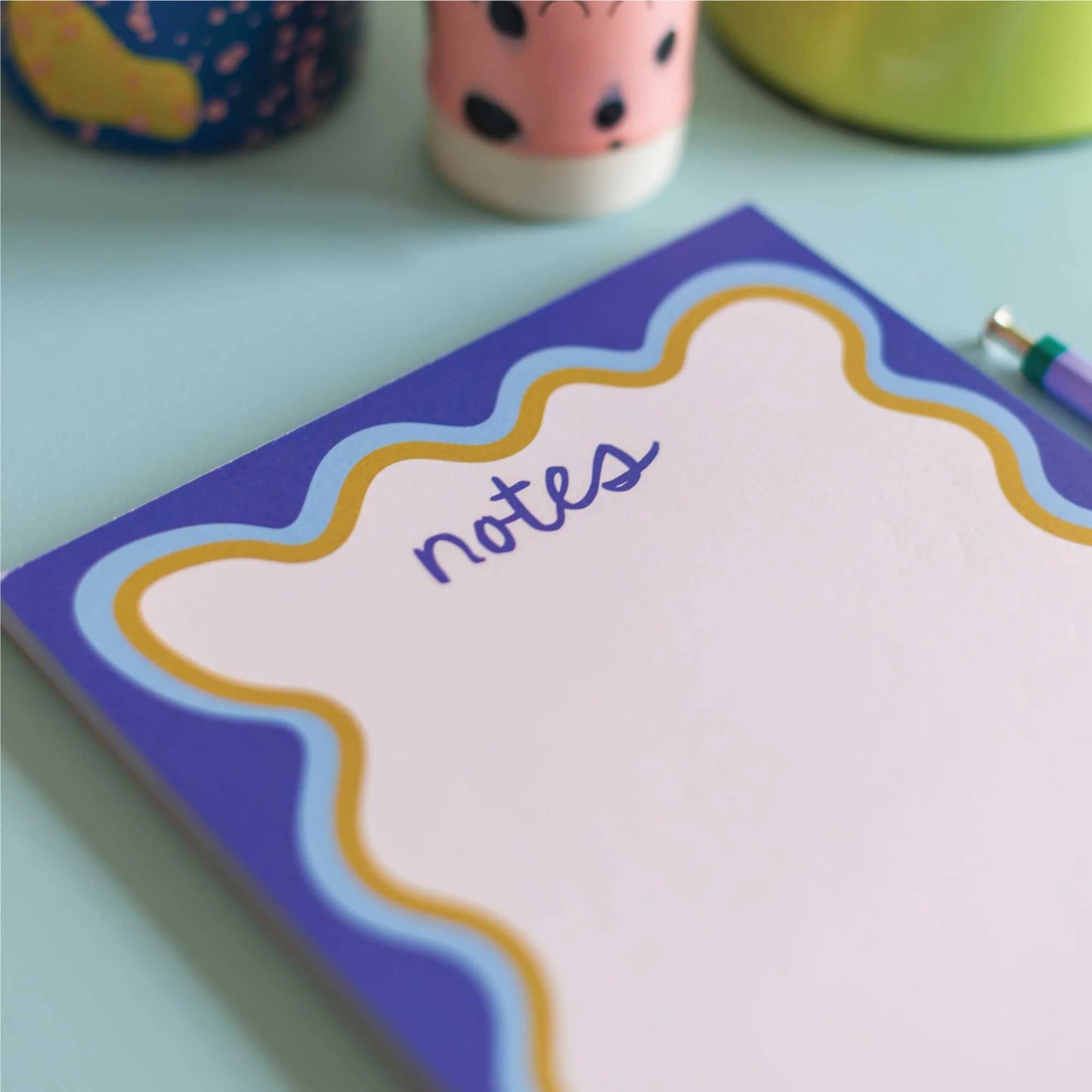 Blue Wave A5 Notepad - THE BRISTOL ARTISAN