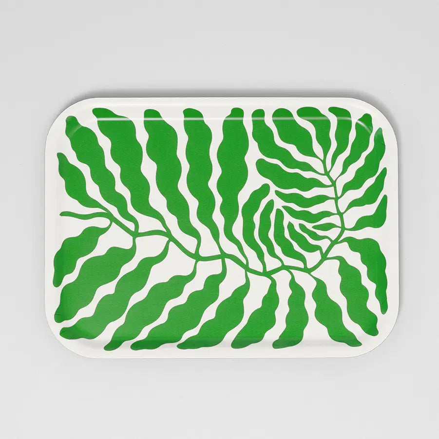 Leaves Spring Green Birch Serving Tray - THE BRISTOL ARTISAN