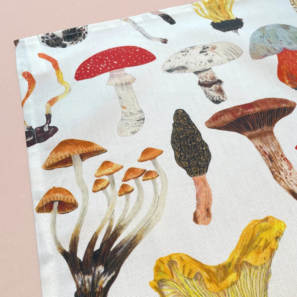 Mushroom and Toadstool Tea Towel - THE BRISTOL ARTISAN