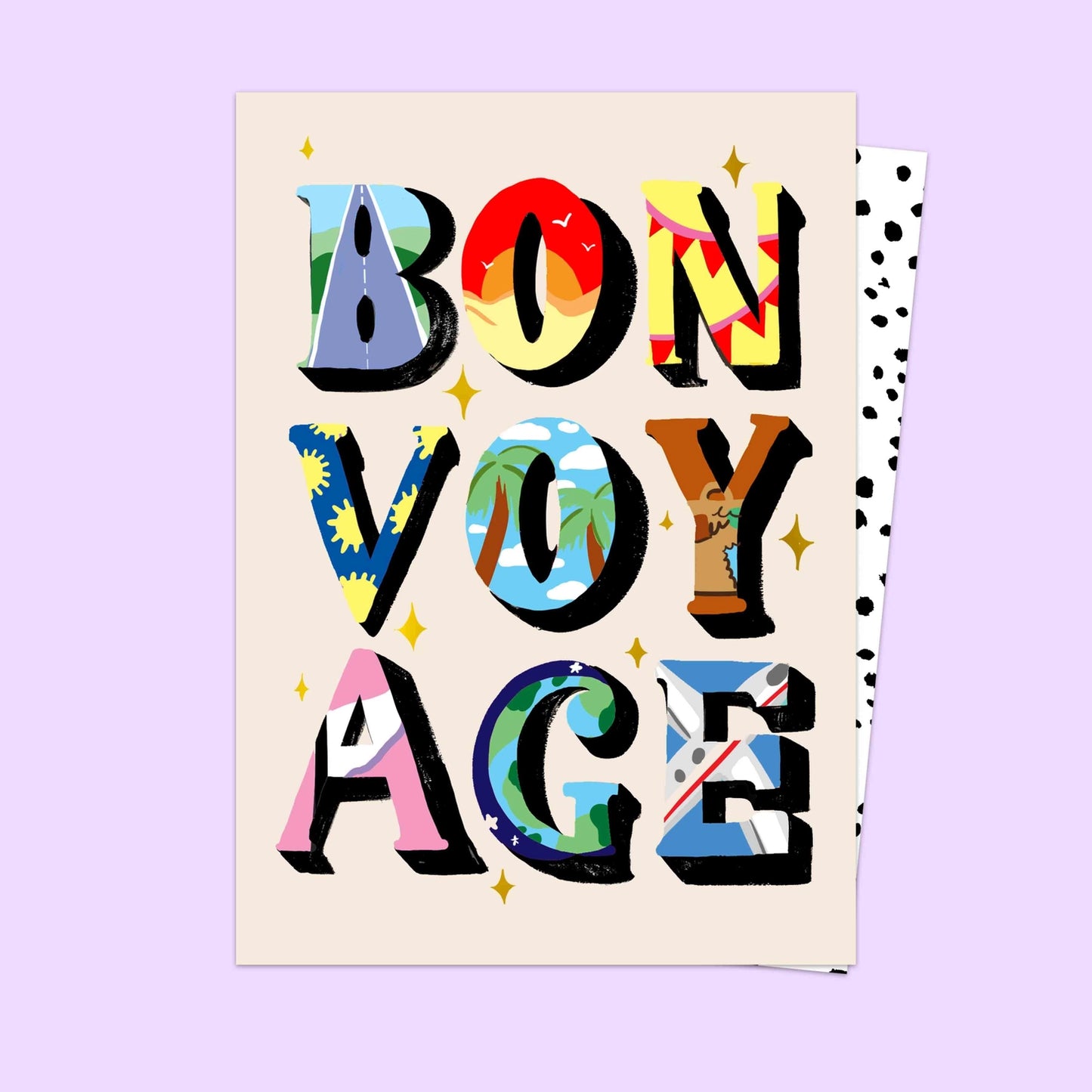 Bon Voyage Travel Card - THE BRISTOL ARTISAN